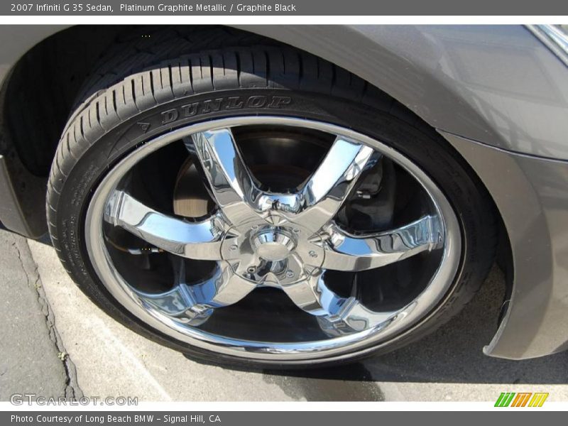Platinum Graphite Metallic / Graphite Black 2007 Infiniti G 35 Sedan