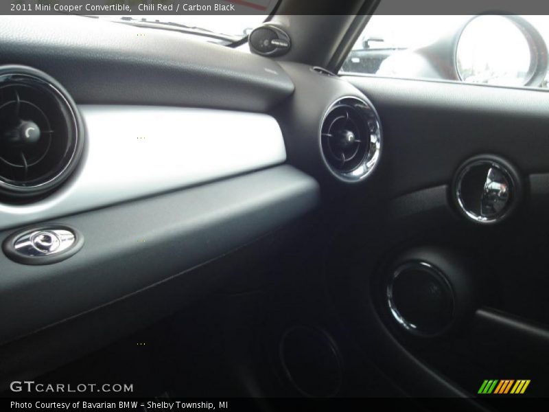 Chili Red / Carbon Black 2011 Mini Cooper Convertible