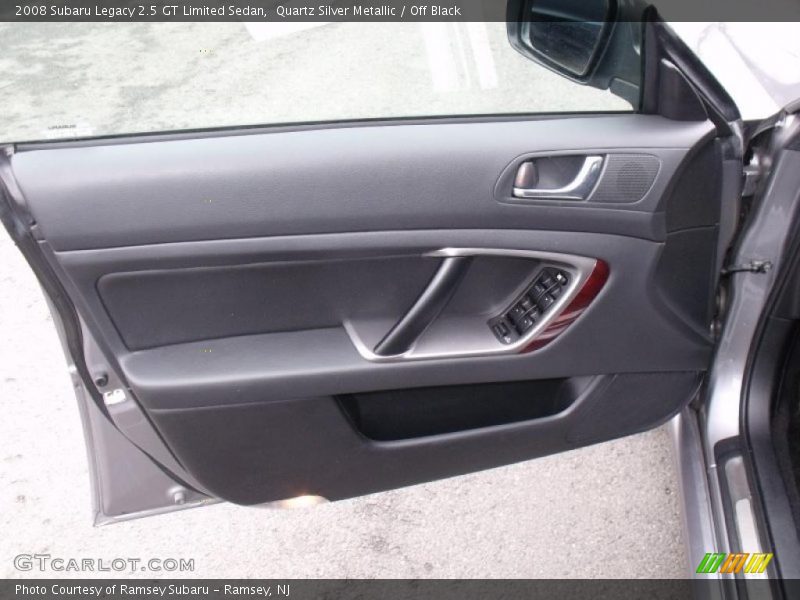 Quartz Silver Metallic / Off Black 2008 Subaru Legacy 2.5 GT Limited Sedan