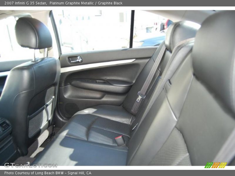 Platinum Graphite Metallic / Graphite Black 2007 Infiniti G 35 Sedan