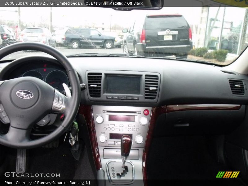 Quartz Silver Metallic / Off Black 2008 Subaru Legacy 2.5 GT Limited Sedan