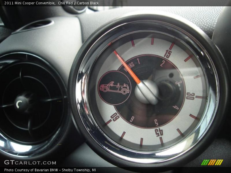 Chili Red / Carbon Black 2011 Mini Cooper Convertible