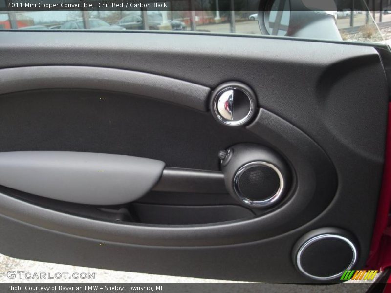 Chili Red / Carbon Black 2011 Mini Cooper Convertible