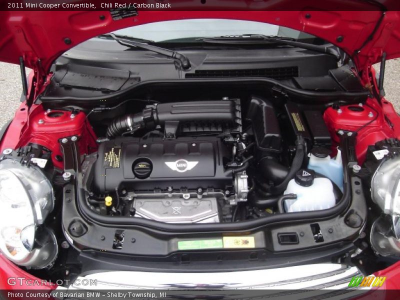  2011 Cooper Convertible Engine - 1.6 Liter DOHC 16-Valve VVT 4 Cylinder