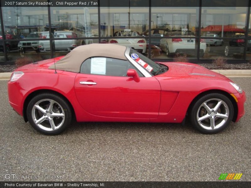  2007 Sky Roadster Chili Pepper Red