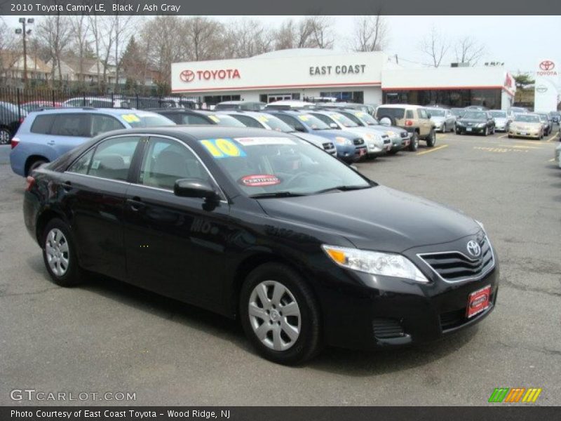 Black / Ash Gray 2010 Toyota Camry LE