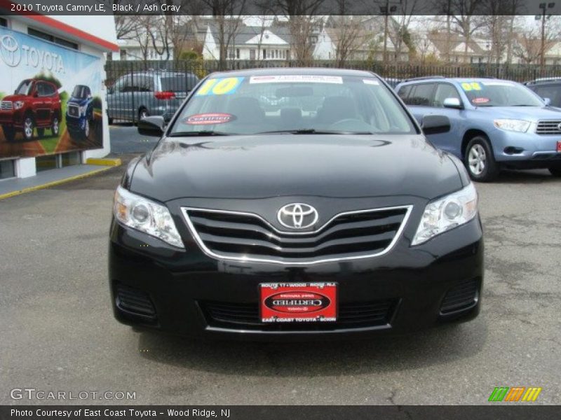 Black / Ash Gray 2010 Toyota Camry LE