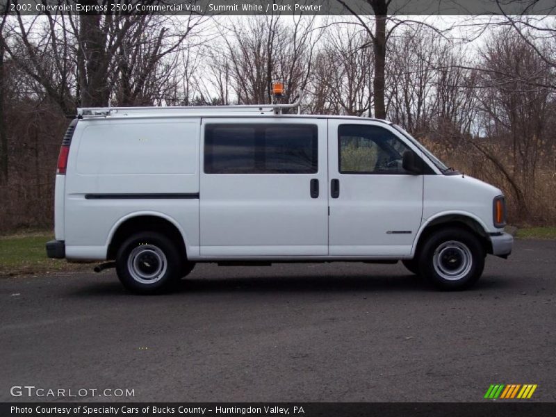Summit White / Dark Pewter 2002 Chevrolet Express 2500 Commercial Van