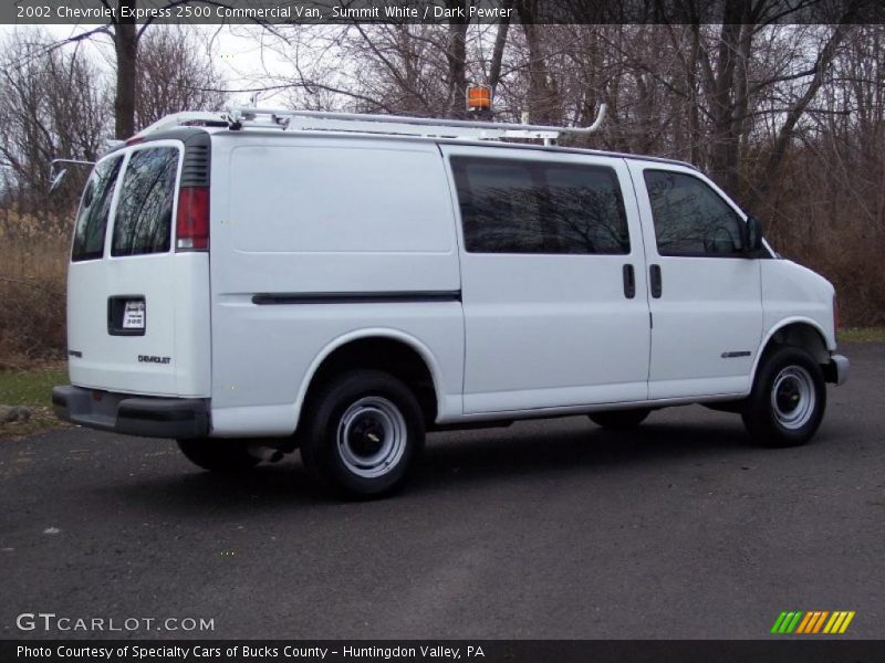 Summit White / Dark Pewter 2002 Chevrolet Express 2500 Commercial Van