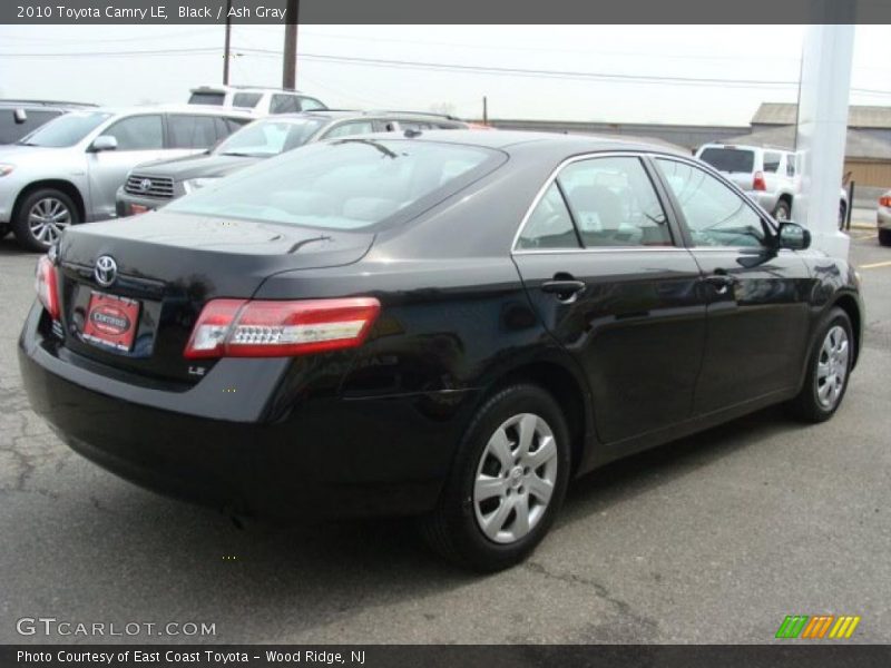 Black / Ash Gray 2010 Toyota Camry LE