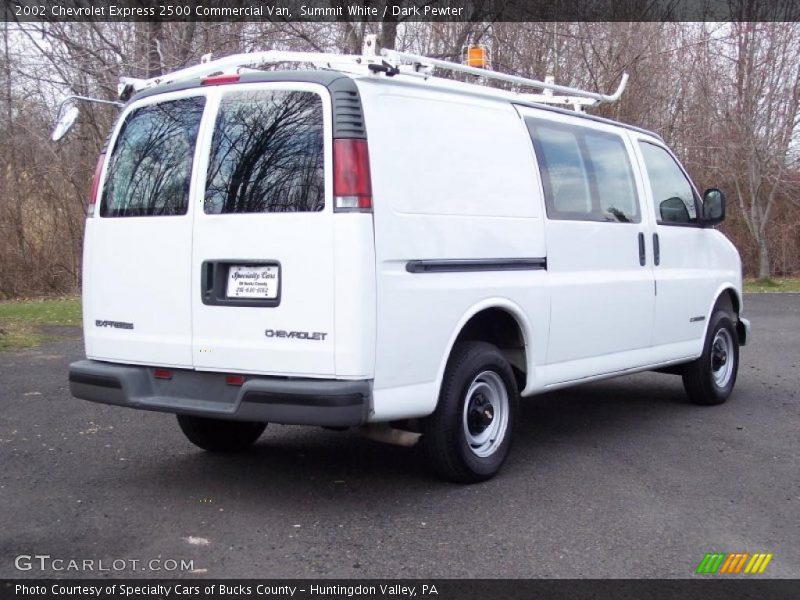 Summit White / Dark Pewter 2002 Chevrolet Express 2500 Commercial Van