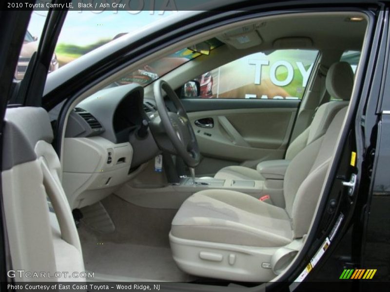 Black / Ash Gray 2010 Toyota Camry LE