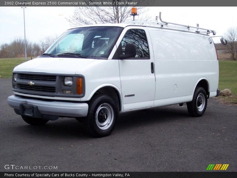 Summit White / Dark Pewter 2002 Chevrolet Express 2500 Commercial Van