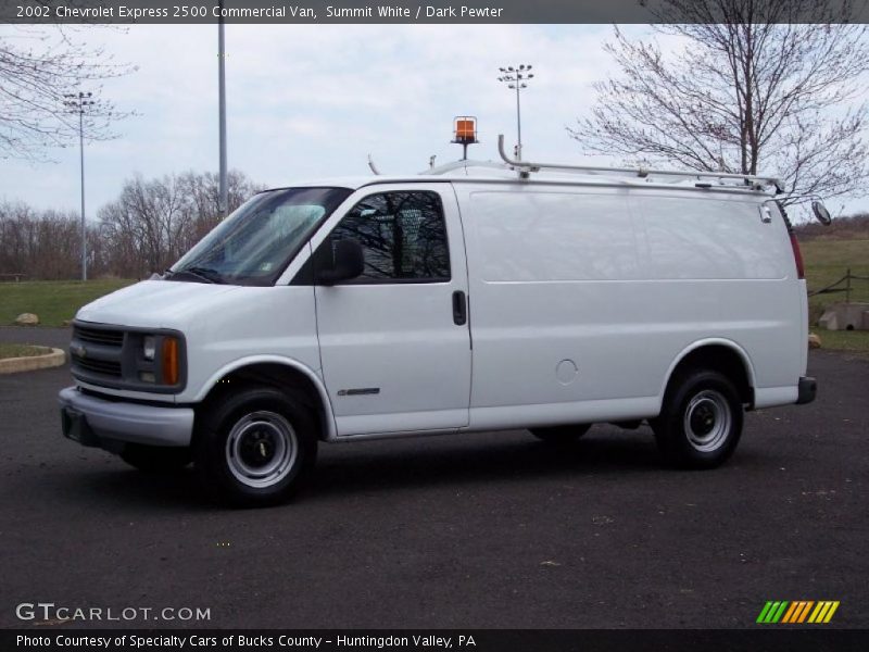 Summit White / Dark Pewter 2002 Chevrolet Express 2500 Commercial Van