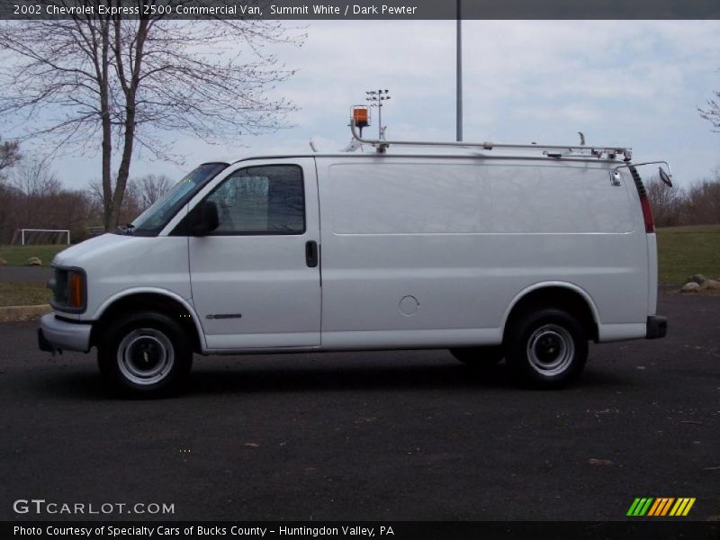 Summit White / Dark Pewter 2002 Chevrolet Express 2500 Commercial Van