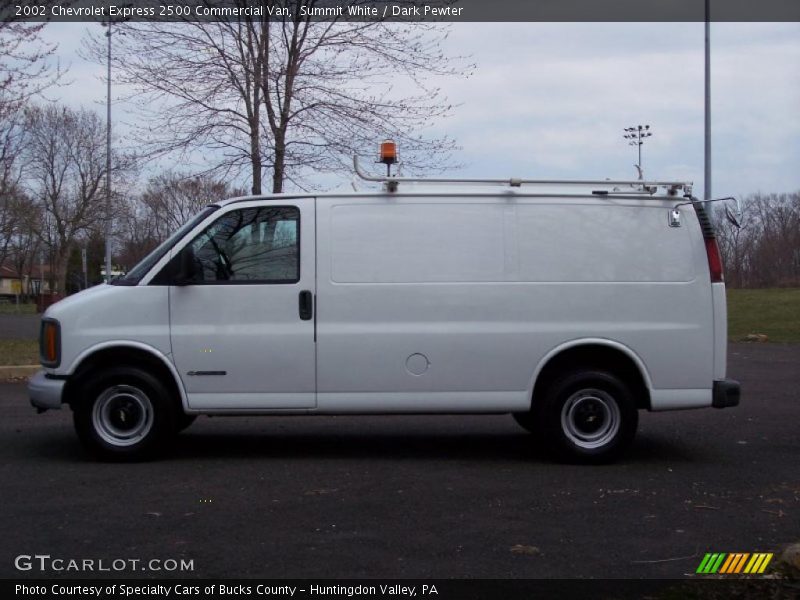 Summit White / Dark Pewter 2002 Chevrolet Express 2500 Commercial Van