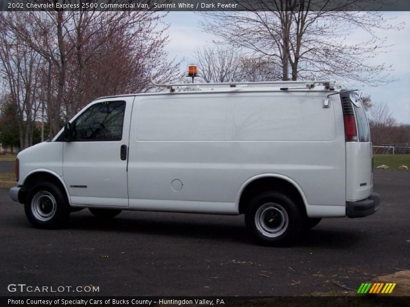 Summit White / Dark Pewter 2002 Chevrolet Express 2500 Commercial Van