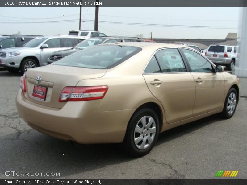 Sandy Beach Metallic / Bisque 2010 Toyota Camry LE