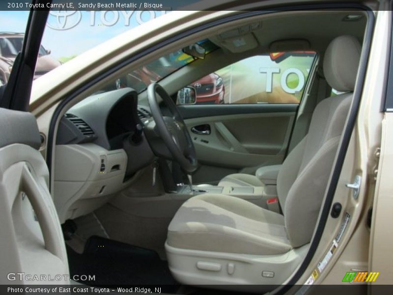 Sandy Beach Metallic / Bisque 2010 Toyota Camry LE