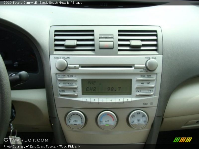 Sandy Beach Metallic / Bisque 2010 Toyota Camry LE