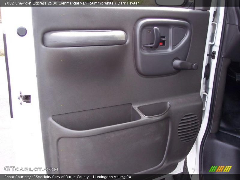 Summit White / Dark Pewter 2002 Chevrolet Express 2500 Commercial Van