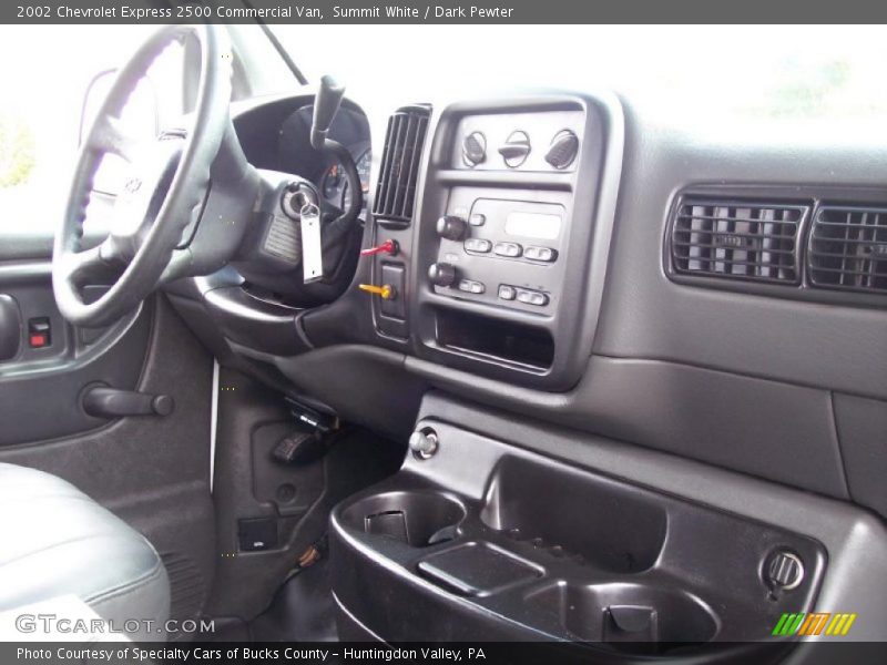 Summit White / Dark Pewter 2002 Chevrolet Express 2500 Commercial Van