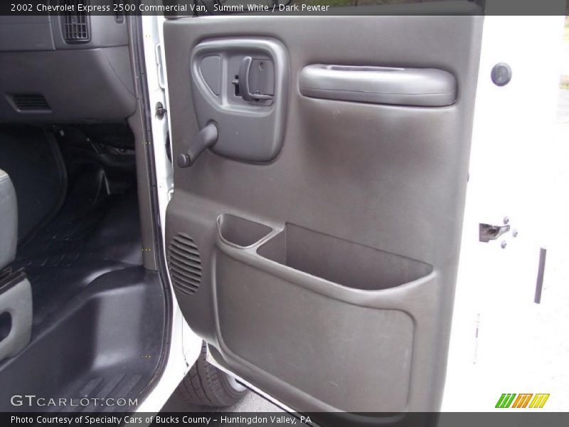 Summit White / Dark Pewter 2002 Chevrolet Express 2500 Commercial Van