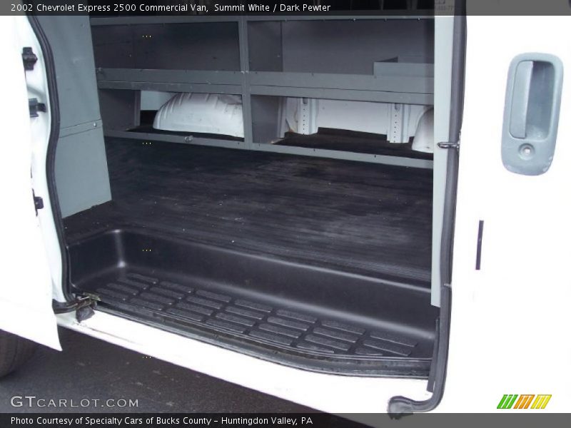 Summit White / Dark Pewter 2002 Chevrolet Express 2500 Commercial Van