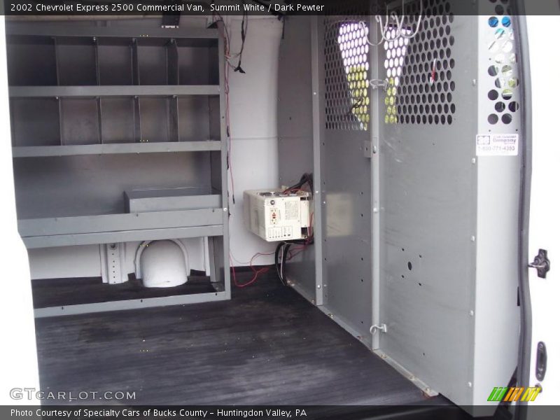 Summit White / Dark Pewter 2002 Chevrolet Express 2500 Commercial Van