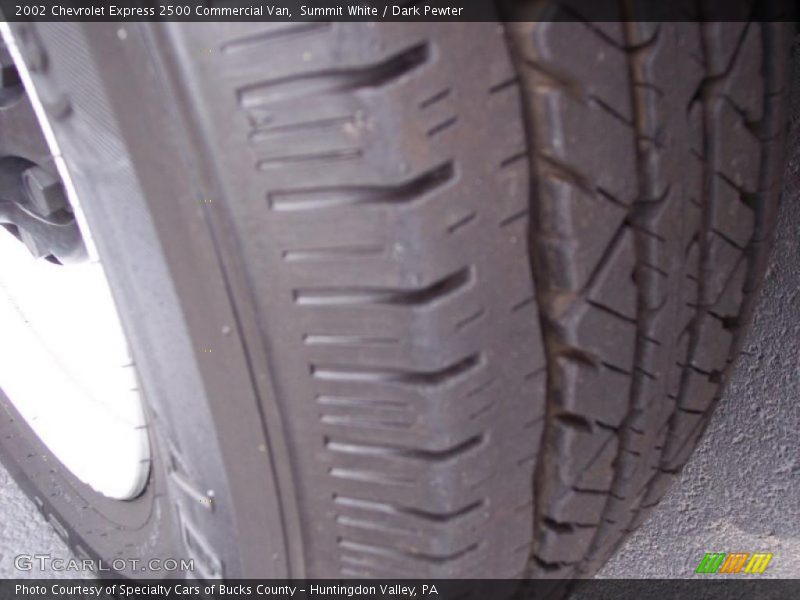 Summit White / Dark Pewter 2002 Chevrolet Express 2500 Commercial Van