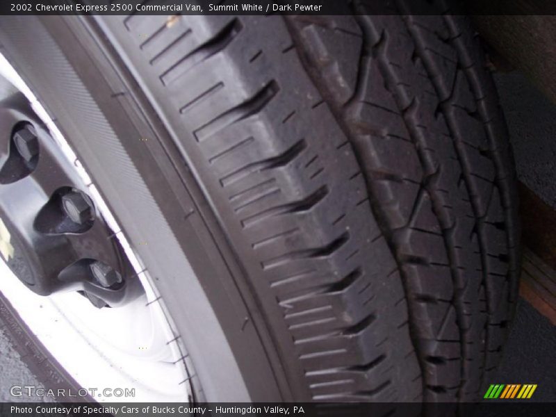 Summit White / Dark Pewter 2002 Chevrolet Express 2500 Commercial Van