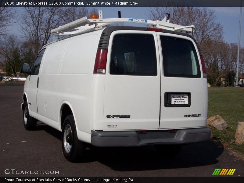 Summit White / Medium Gray 2000 Chevrolet Express G2500 Commercial