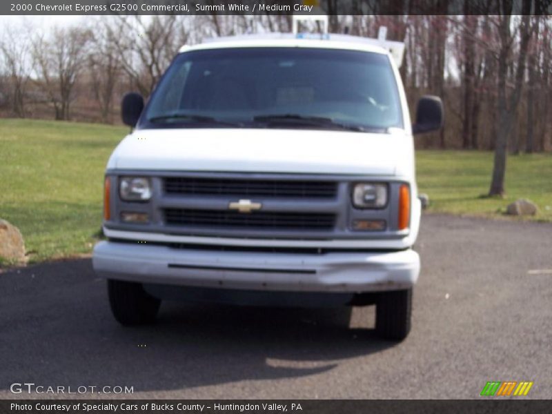 Summit White / Medium Gray 2000 Chevrolet Express G2500 Commercial