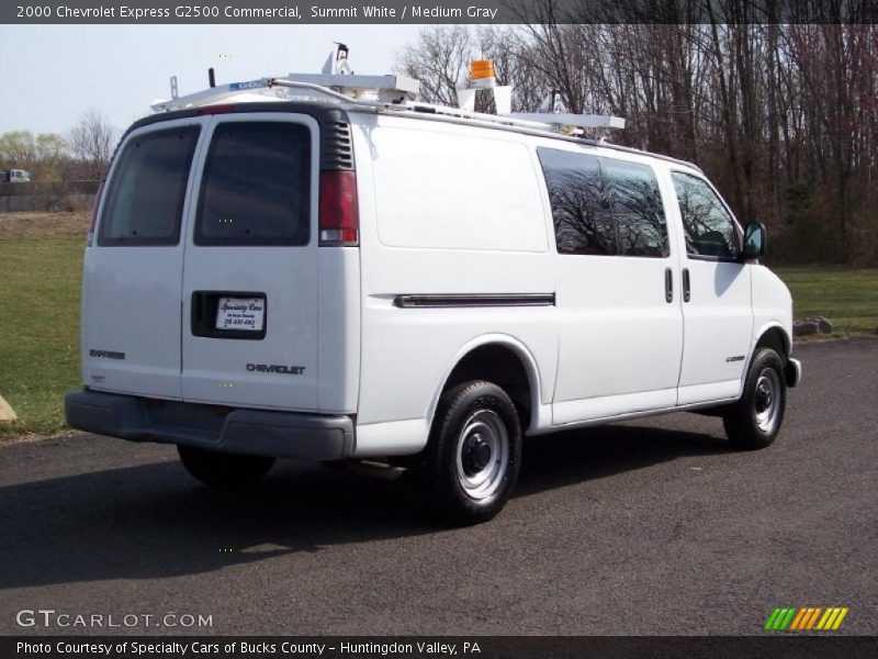 Summit White / Medium Gray 2000 Chevrolet Express G2500 Commercial