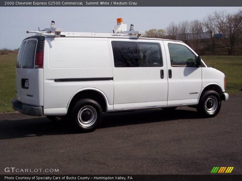 Summit White / Medium Gray 2000 Chevrolet Express G2500 Commercial