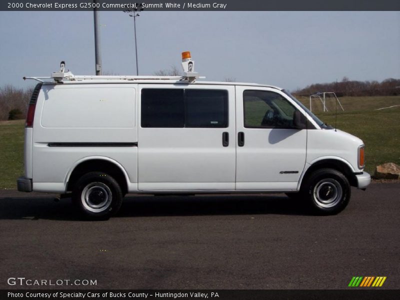 Summit White / Medium Gray 2000 Chevrolet Express G2500 Commercial