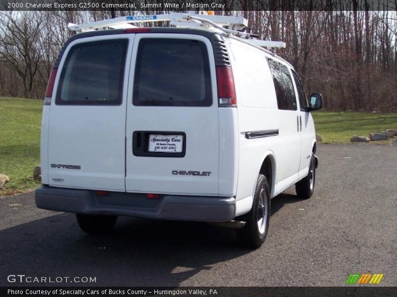 Summit White / Medium Gray 2000 Chevrolet Express G2500 Commercial