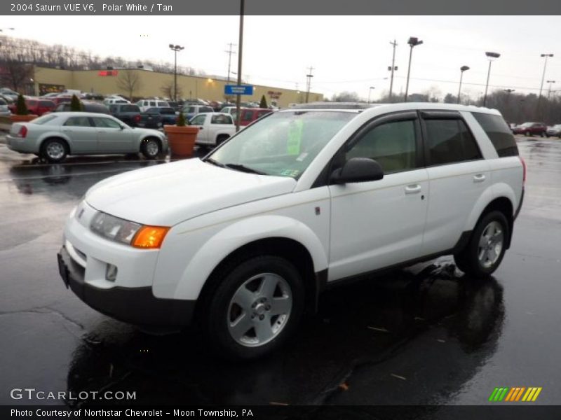 Polar White / Tan 2004 Saturn VUE V6
