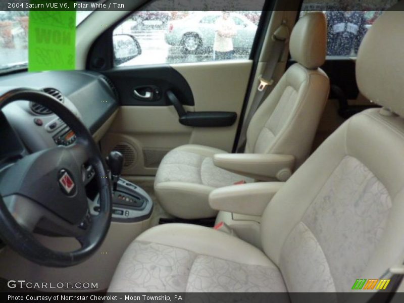 Polar White / Tan 2004 Saturn VUE V6