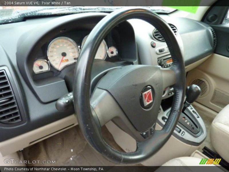 Polar White / Tan 2004 Saturn VUE V6
