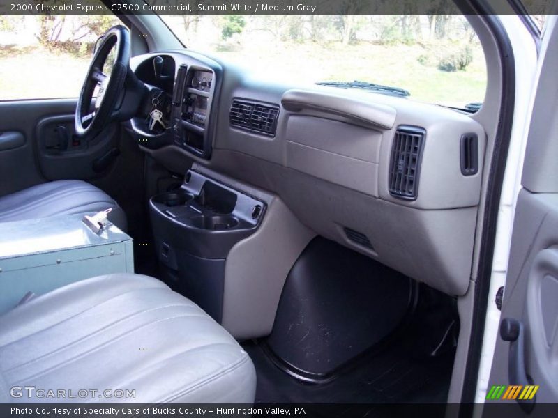 Summit White / Medium Gray 2000 Chevrolet Express G2500 Commercial
