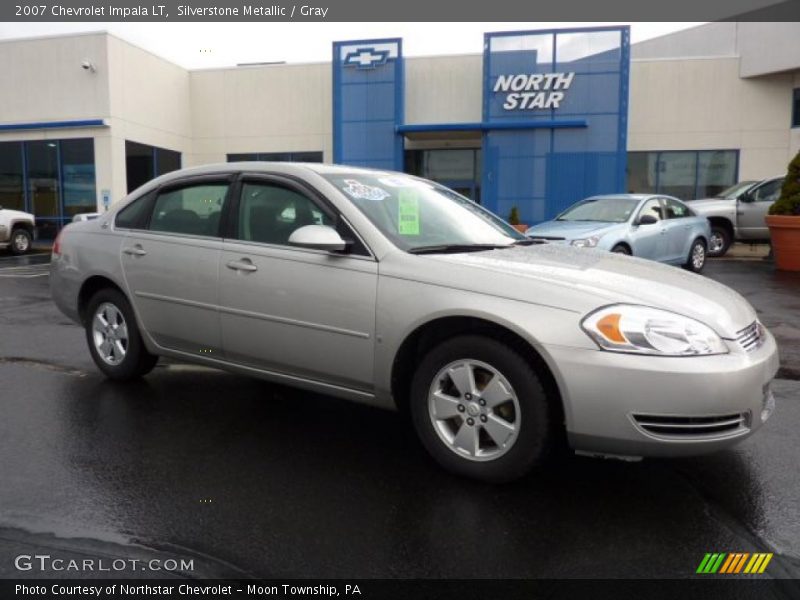 Silverstone Metallic / Gray 2007 Chevrolet Impala LT