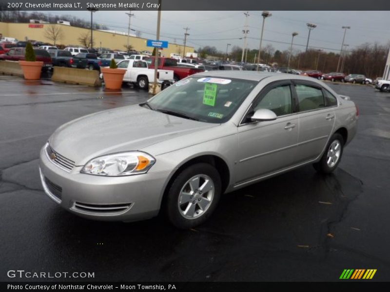 Silverstone Metallic / Gray 2007 Chevrolet Impala LT
