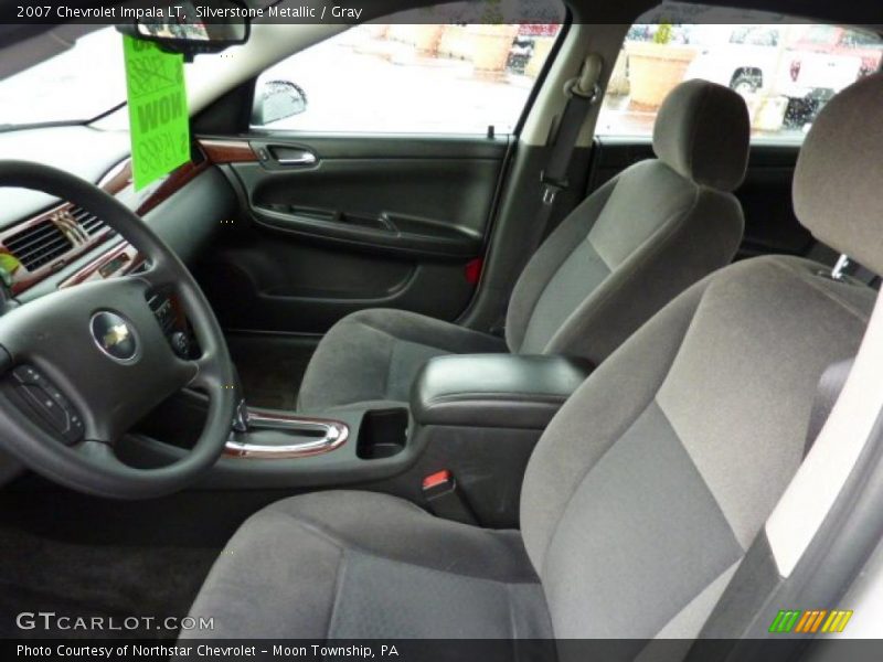 Silverstone Metallic / Gray 2007 Chevrolet Impala LT