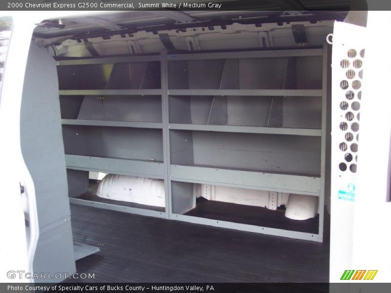 Summit White / Medium Gray 2000 Chevrolet Express G2500 Commercial