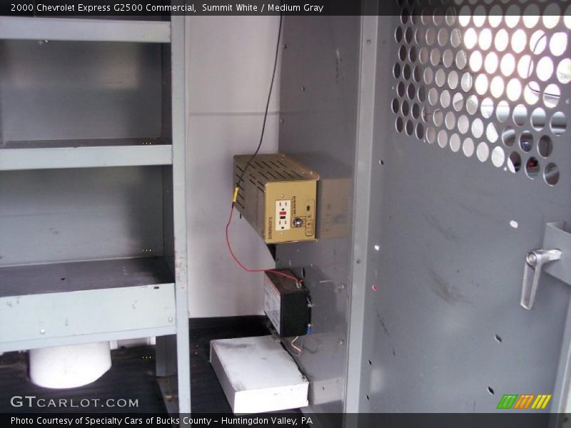 Summit White / Medium Gray 2000 Chevrolet Express G2500 Commercial