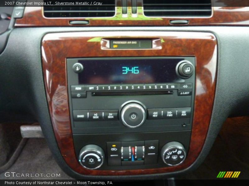 Silverstone Metallic / Gray 2007 Chevrolet Impala LT