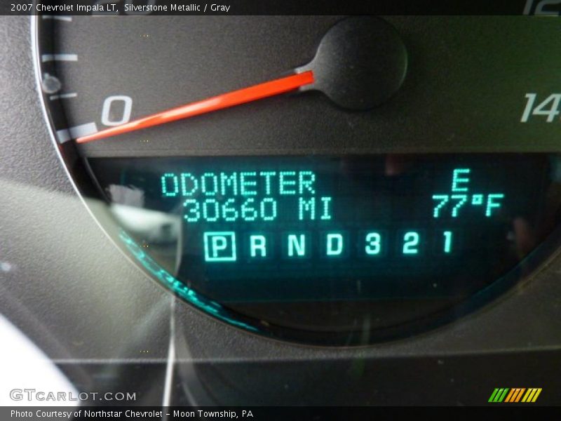 Silverstone Metallic / Gray 2007 Chevrolet Impala LT