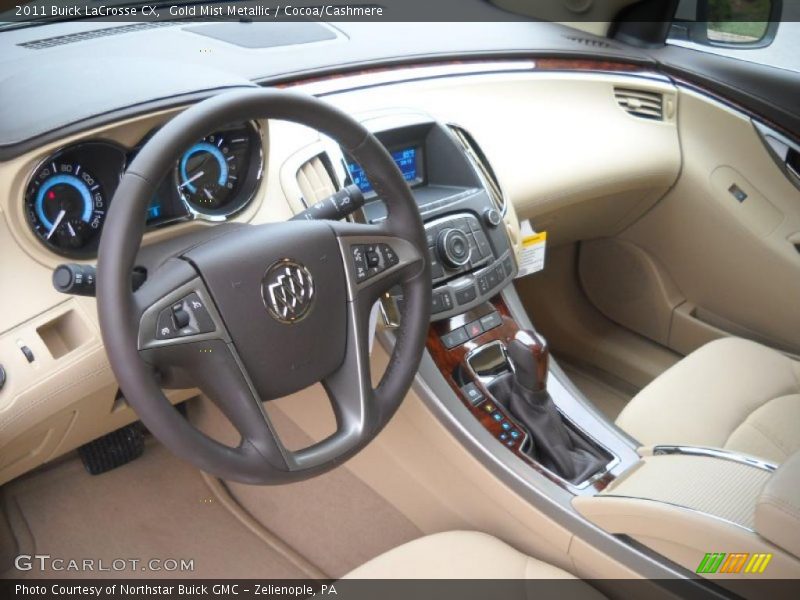 Cocoa/Cashmere Interior - 2011 LaCrosse CX 