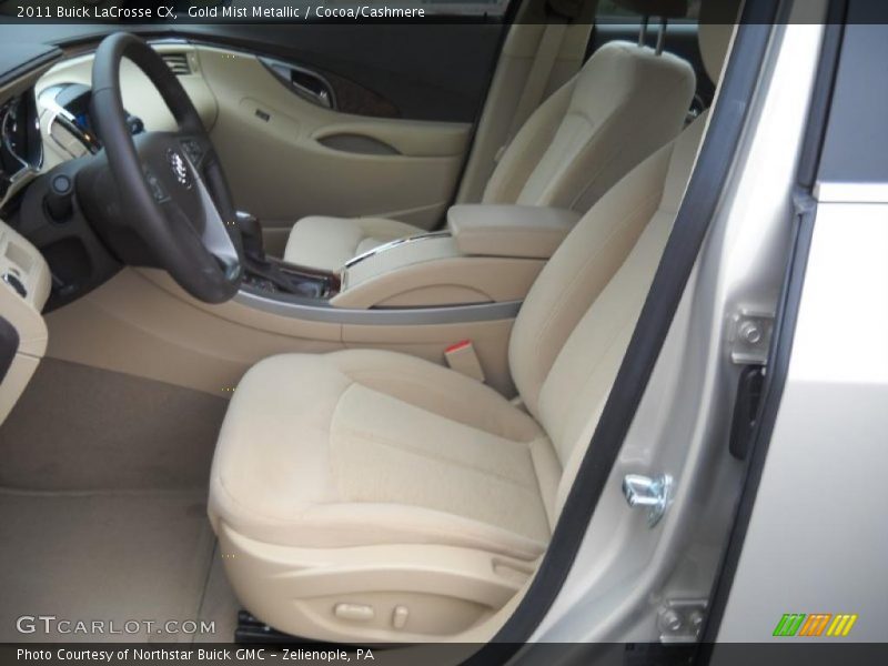 Gold Mist Metallic / Cocoa/Cashmere 2011 Buick LaCrosse CX